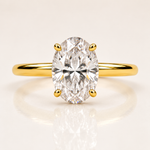 Aurora Halo Bridal Ring Set