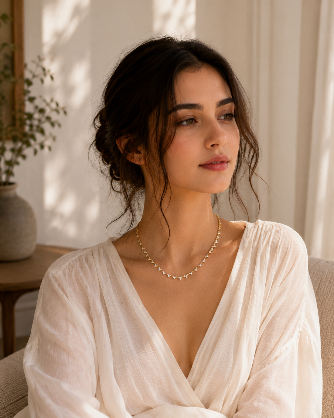 Étoile Moissanite Necklace — Timeless Radiance