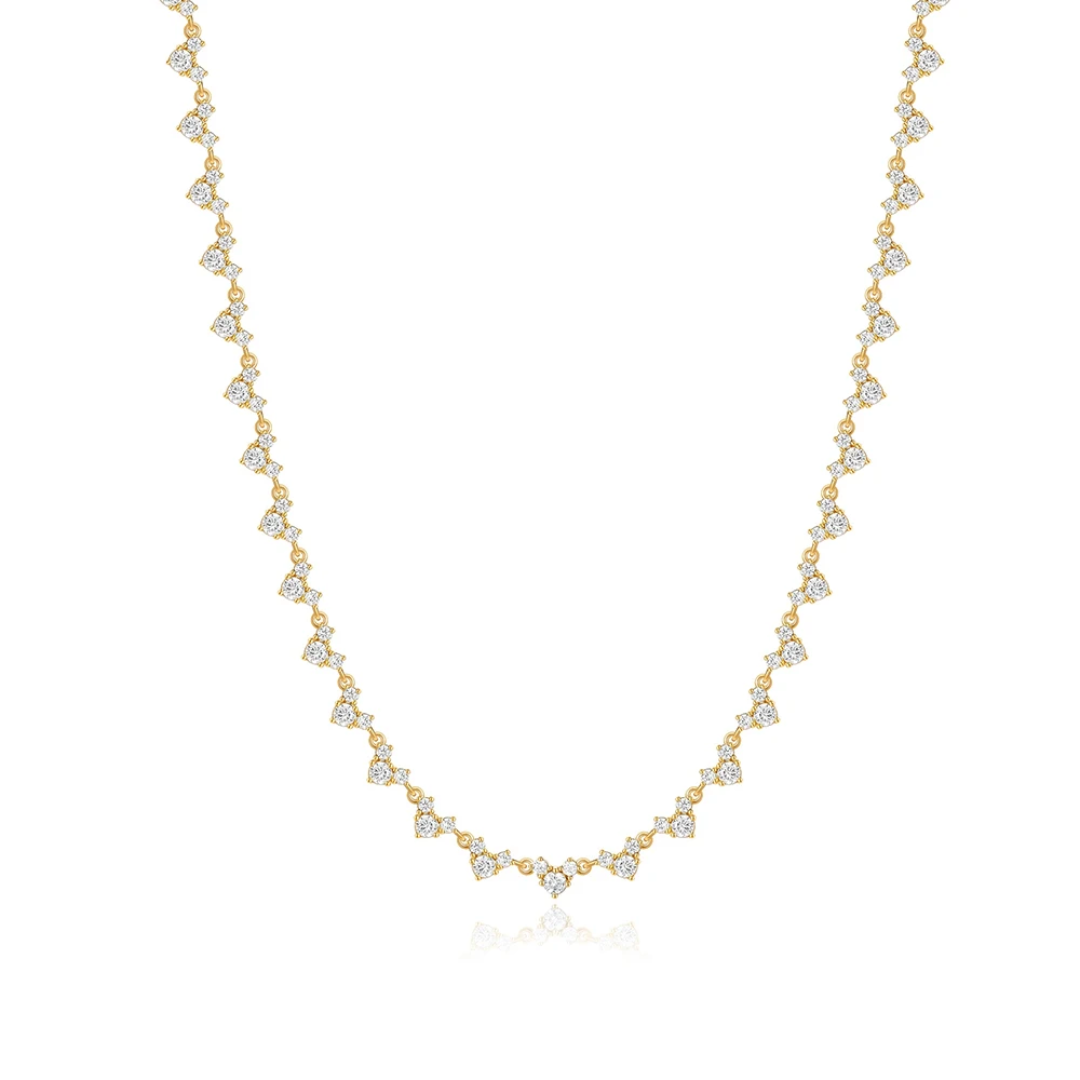 Étoile Moissanite Necklace — Timeless Radiance