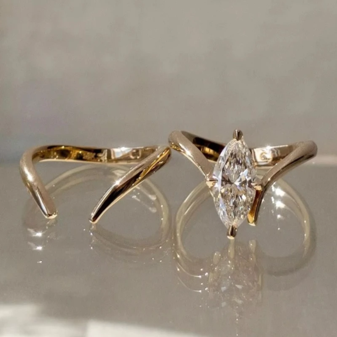 Élan Marquise Ring — Signature Elegance